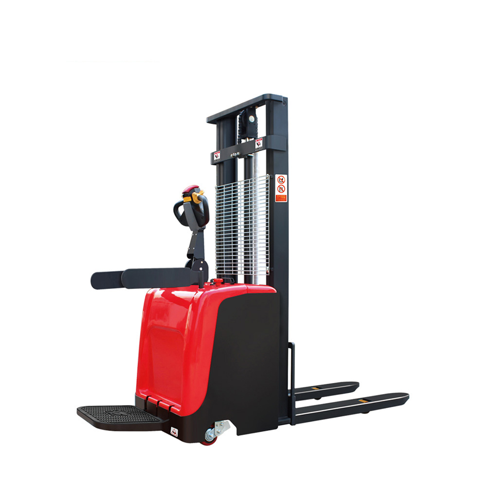 Electric Fork Over Stacker With T T Load Capacity