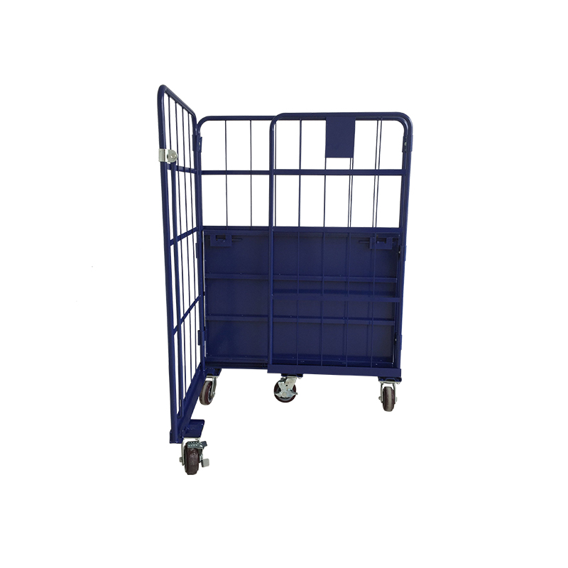 Foldable Warehouse Cage Trolley