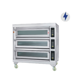 Commercial 3 Deck 9 Tray Electric Economic Deck Oven