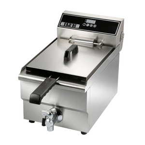 Singer Tank Computer Contel Electric Fryer with Tap 220-240V