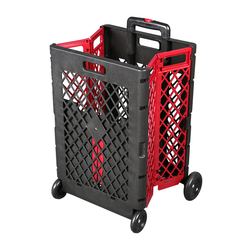 Mesh Rolling Utility Crate